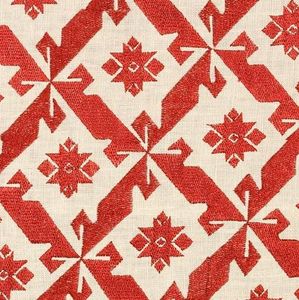 Vaughan - samos embroidered  - Tissu D'ameublement