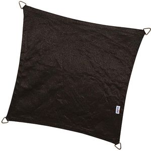 NESLING - voile d'ombrage carrée coolfit noir 5 x 5 m - Voile D'ombrage