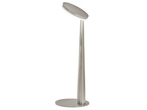 Panzeri - bella lampe de table titane - Lampe À Poser