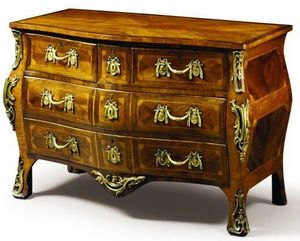 CHAPPELL & MCCULLAR - george iii rosewood, padouk and gilt-brass mounted - Commode