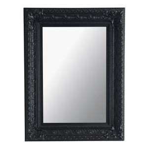 MAISONS DU MONDE - miroir marquise noir 95x125 - Miroir