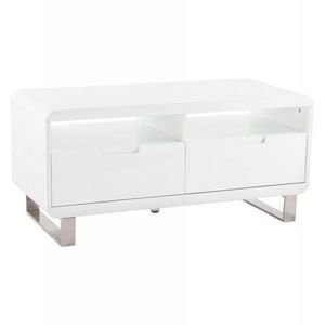 WHITE LABEL - meuble tv design paqui - Meuble Tv Hi Fi