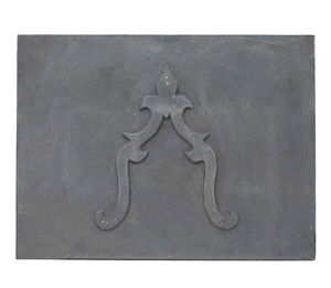LUNAWAY CAST IRON - giglio 110×80 cm - Plaque De Cheminée
