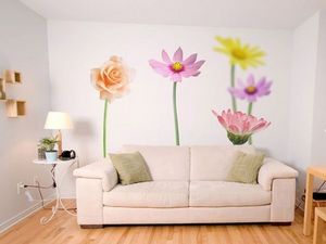 DECLIK - floral - Lé Unique De Papier Peint
