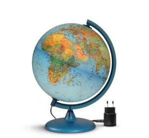 Oxybul - globe illustré lumineux - Globe Terrestre