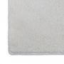 Tapis contemporain-WHITE LABEL-Tapis salon crème poil long taille S