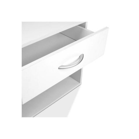 WHITE LABEL - Table de chevet-WHITE LABEL-Table de nuit chevet avec tiroir