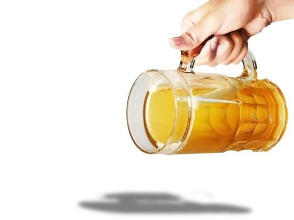 WHITE LABEL - Chope-WHITE LABEL-La chope bière réfrigérante XXL 650 ml doré shoote