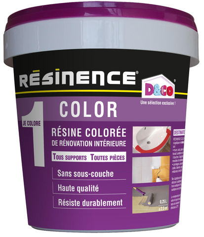 RESINENCE - Peinture multi-supports-RESINENCE-R�sinence Color