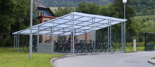 Brett Martin Daylight Systems - Abri à vélos-Brett Martin Daylight Systems-Bicycle Canopy