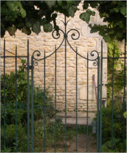 Cadiou Garden gate
