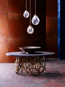 Porta Romana - elliptical miro - Round Diner Table