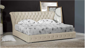 mobilier moss - lit - Double Bed