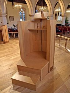 Sf Furniture - christ church, new malden - Lectern