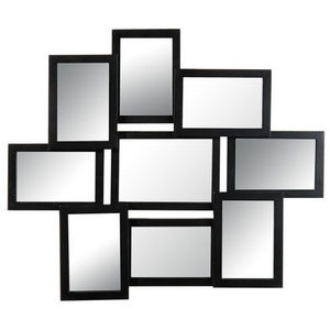 MAISONS DU MONDE - miroir 9 vues relief noir - Mirror