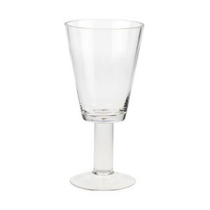 WHITE LABEL - vase calice en verre - Decorative Vase