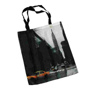 WHITE LABEL - sac shopping new york city empire state building - Shopping Bag