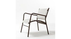 RD ITALIA - fauteuil large empilable rd italia polo 1 - Garden Armchair