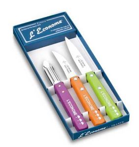 Therias & L'Econome French Made Paring Knife and Peeler Set