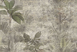 Ananbô - bali bawan sépia vieilli patine xviiième craquelée - Panoramic Wallpaper