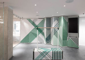 JEANNE GOUTELLE ATELIER - flagship lacoste arena - Wall Decoration