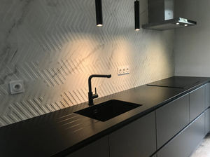 Maison Derudet - granit noir - Kitchen Worktop
