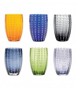Zafferano - perle glass  set of 6 pieces - 