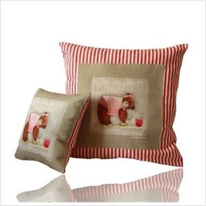 LILI POUCE - coussin le petit cayola valentine création origina - Children's Pillow