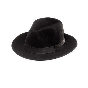 WHITE LABEL - chapeau borsalino mixte feutre de laine galon asso - Panama Hat