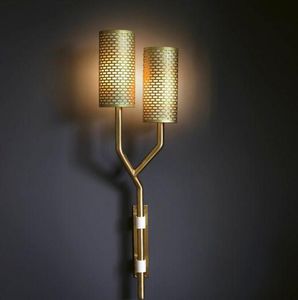 BERT FRANK - yew wall light - Wall Lamp