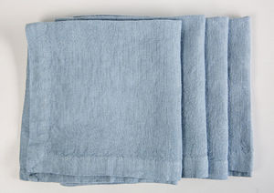 la FABBRICA del LINO - lot de 4 serviettes - Table Napkin