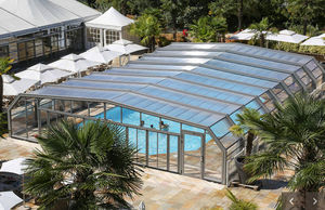 AbrisudPro - angulaire - Large Pool Enclosure For Professionals
