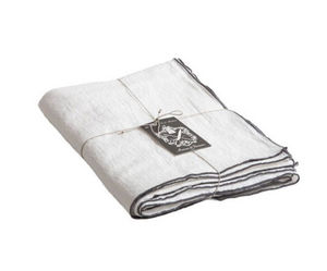 Maison De Vacances - mimi blanc/bourdon ardoise - Rectangular Tablecloth