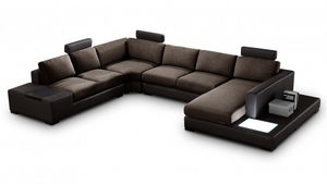 mobilier moss - fritsch marron - Corner Sofa