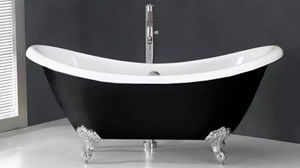 mobilier moss - mariella - Freestanding Bathtub With Feet