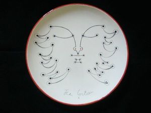 SYLVIA POWELL DECORATIVE ARTS - la genie des bois - Decorative Platter