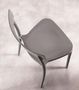 Chair-WHITE LABEL-Lot de 2 chaises CORSOCOMO empilables taupes