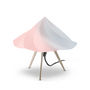 Table lamp-Moustache-CHANTILLY - Lampe à poser Bois & Multicolore H28cm
