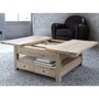 Square coffee table-ARTI MEUBLES-Table basse carrée TORONTO
