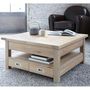 Square coffee table-ARTI MEUBLES-Table basse carrée TORONTO