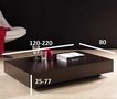 Liftable coffee table-WHITE LABEL-Table basse relevable extensible BLOCK design weng