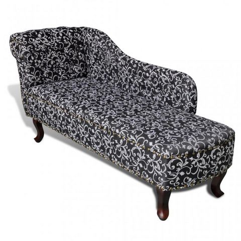 WHITE LABEL - Lounge sofa-WHITE LABEL-Fauteuil canapé méridienne vintage