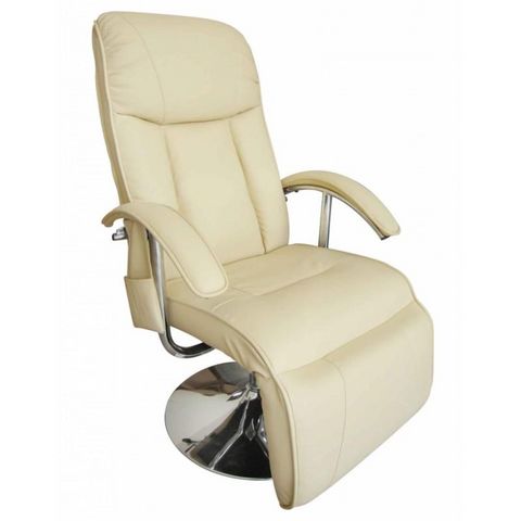 WHITE LABEL - Massage armchair-WHITE LABEL-Fauteuil de massage beige