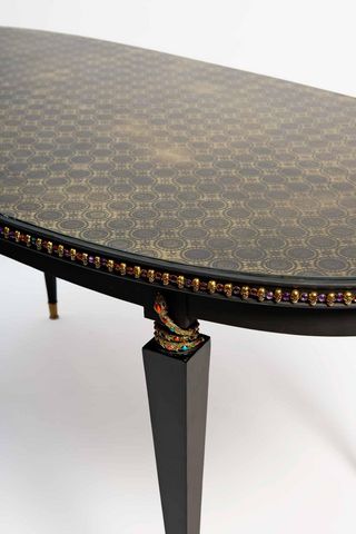 RELOADED DESIGN - Oval dining table-RELOADED DESIGN-ToBeOrNotToBe - Unique Piece