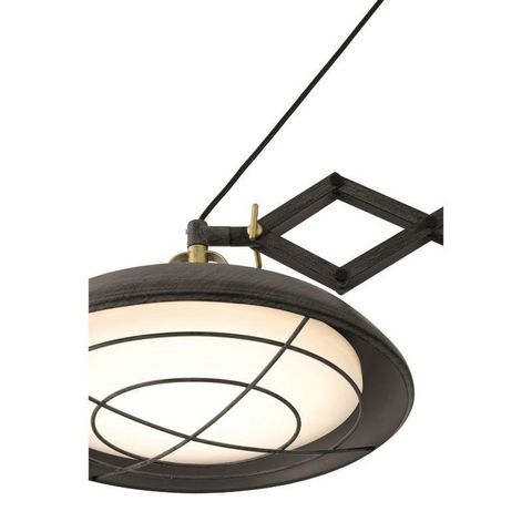 FARO - Outdoor hanging lamp-FARO-Suspension extérieure double extensible Plec LED I