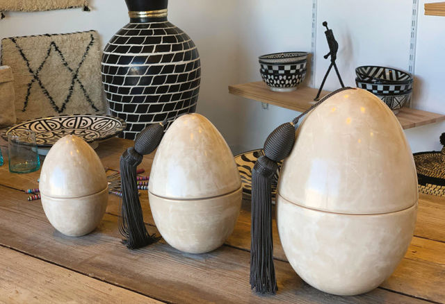 NOMADE BY AGDAL - Decorative egg-NOMADE BY AGDAL