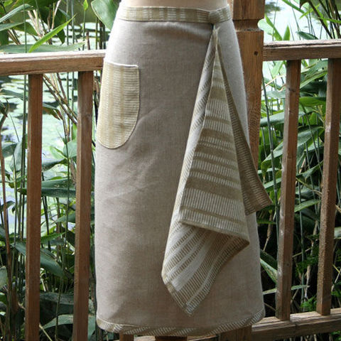 The Linen Shop - Kitchen apron-The Linen Shop-Apron with Hand Towel - Resin