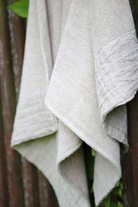 A GRUPE - linen terry fabrics - Plaid