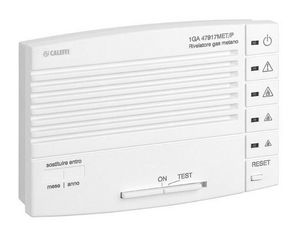 CALEFFI - alarme détecteur de gaz 1428312 - Gazmelder Mit Alarm