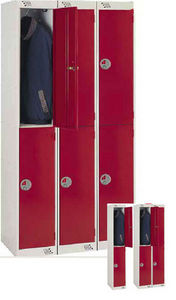 Envosort - 2 tier personal lockers - Büro Garderobe